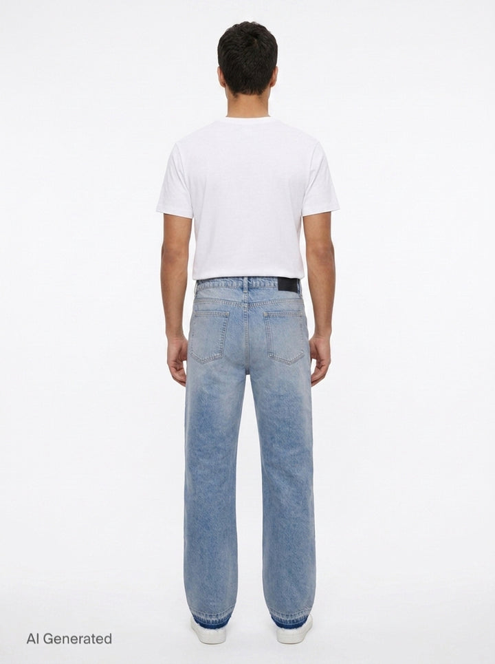 Heaton Distressed Jeans | Represent | Club21 - back