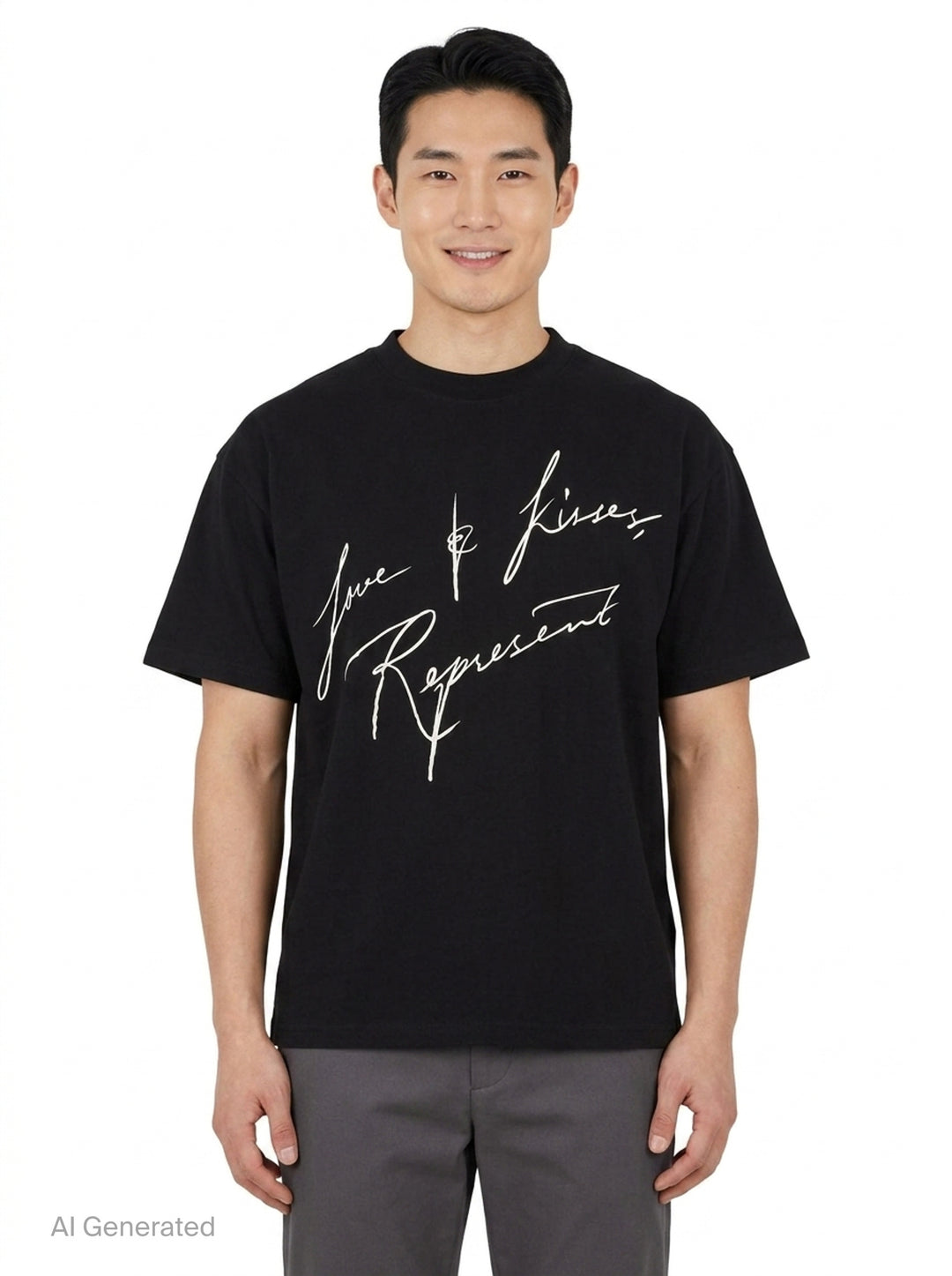 Love & Kisses Tee | Represent | Club21 - front