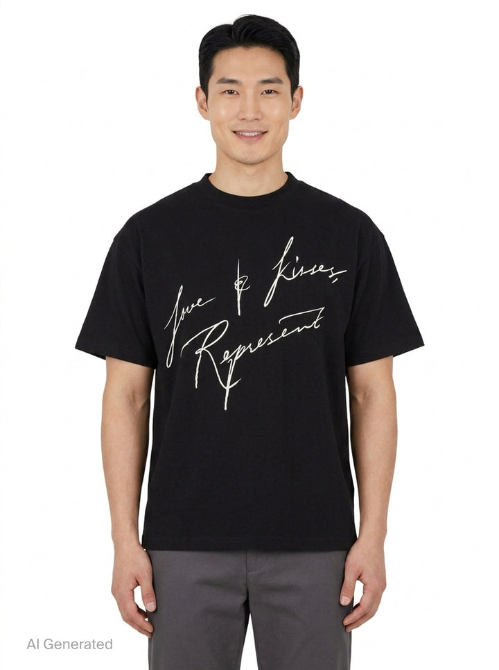 Love & Kisses Tee | Represent | Club21 - front
