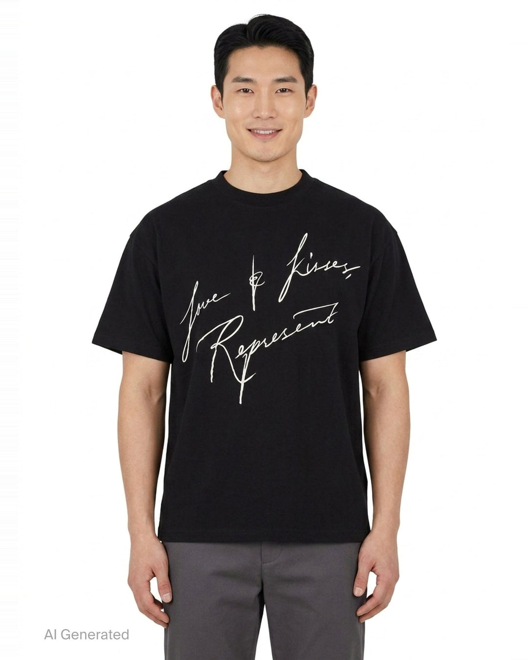 Love & Kisses Tee | Represent | Club21 - front