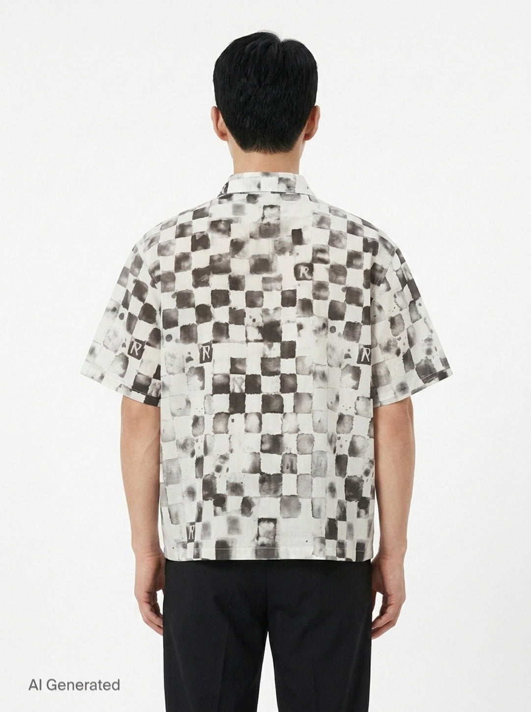 Pool Side Short Sleeve Shirt | Represent | Club21 - back