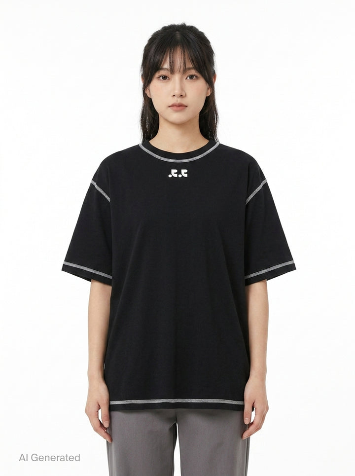 Double Logo T-Shirt | Rest&Recreation | Club21 - front
