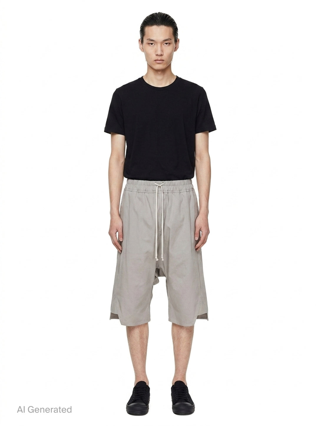 Basket Swingers Heavy Poplin Shorts | Rick Owens | Club21 - front
