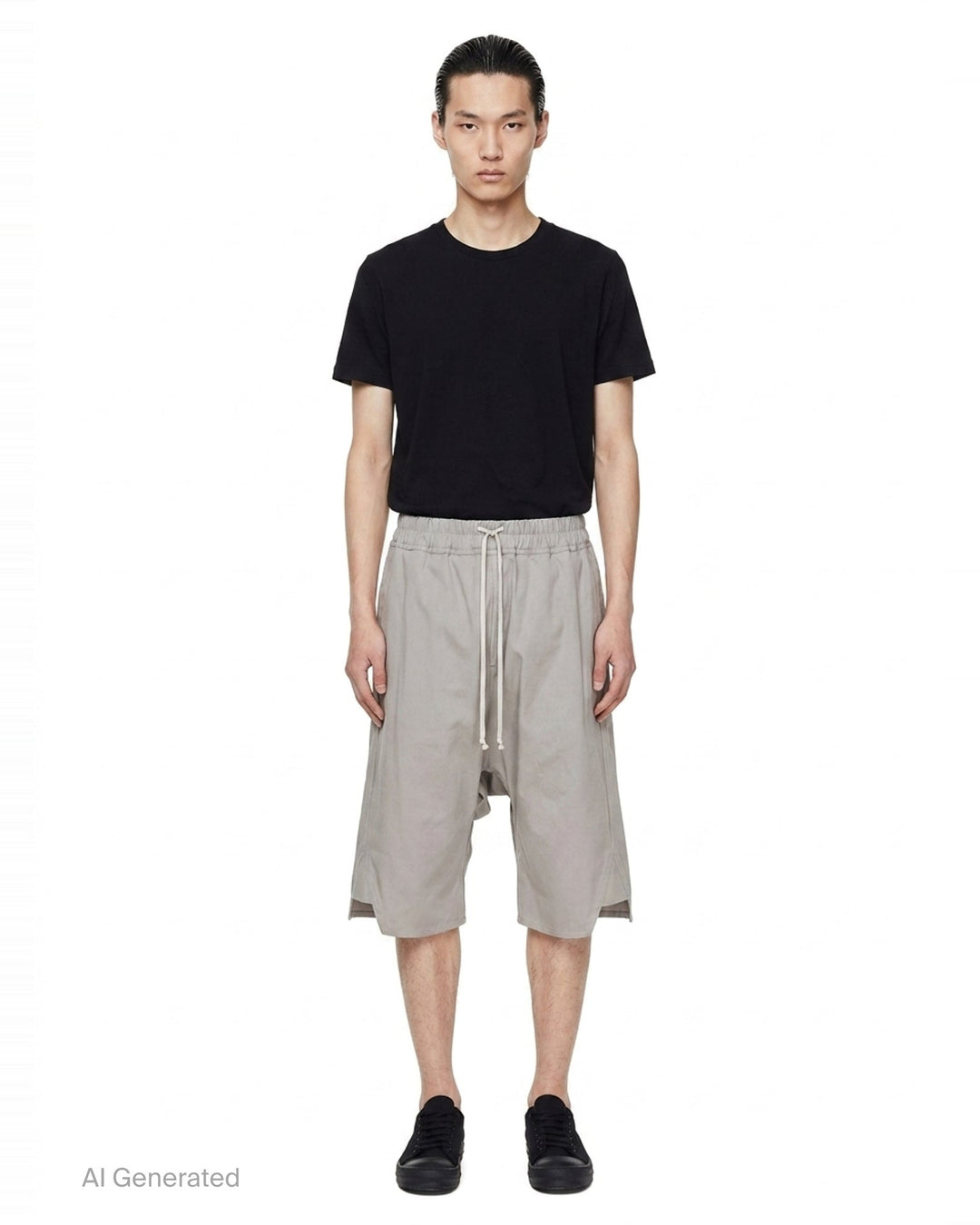 Basket Swingers Heavy Poplin Shorts | Rick Owens | Club21 - front