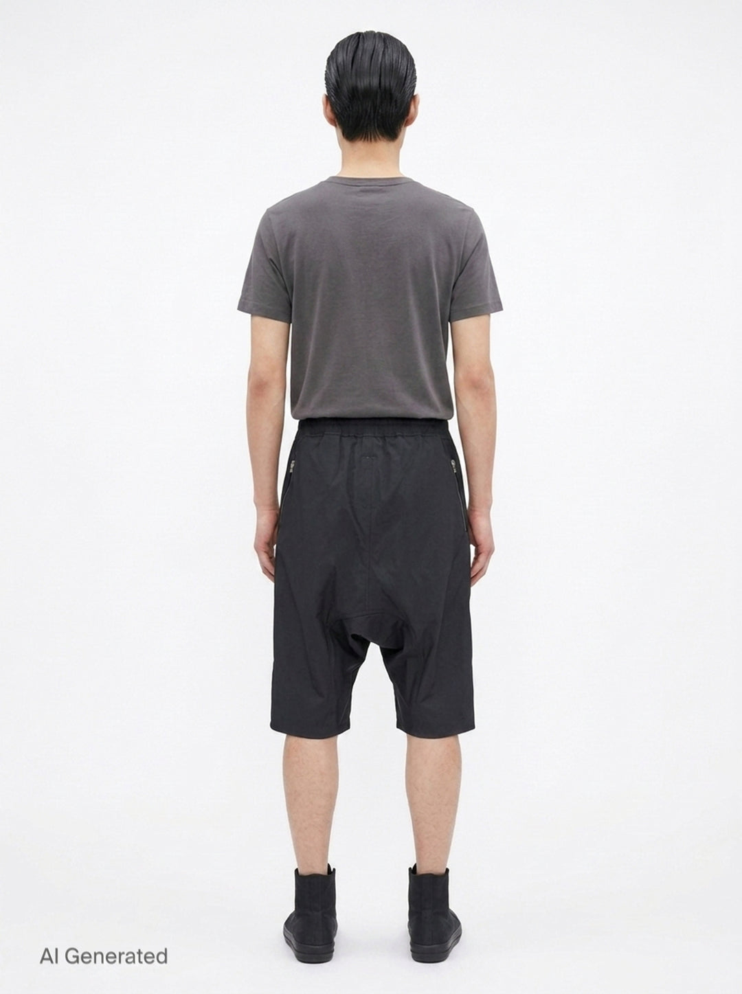 Basket Swingers Heavy Poplin Shorts | Rick Owens | Club21 - back