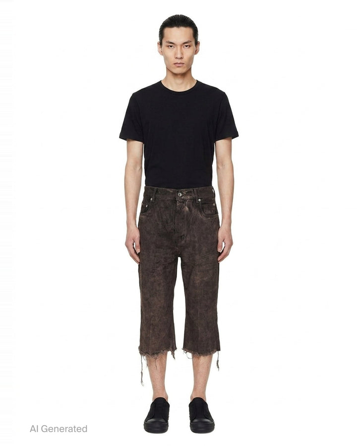 Bolan Cut Denim Jeans | Rick Owens | Club21 - front