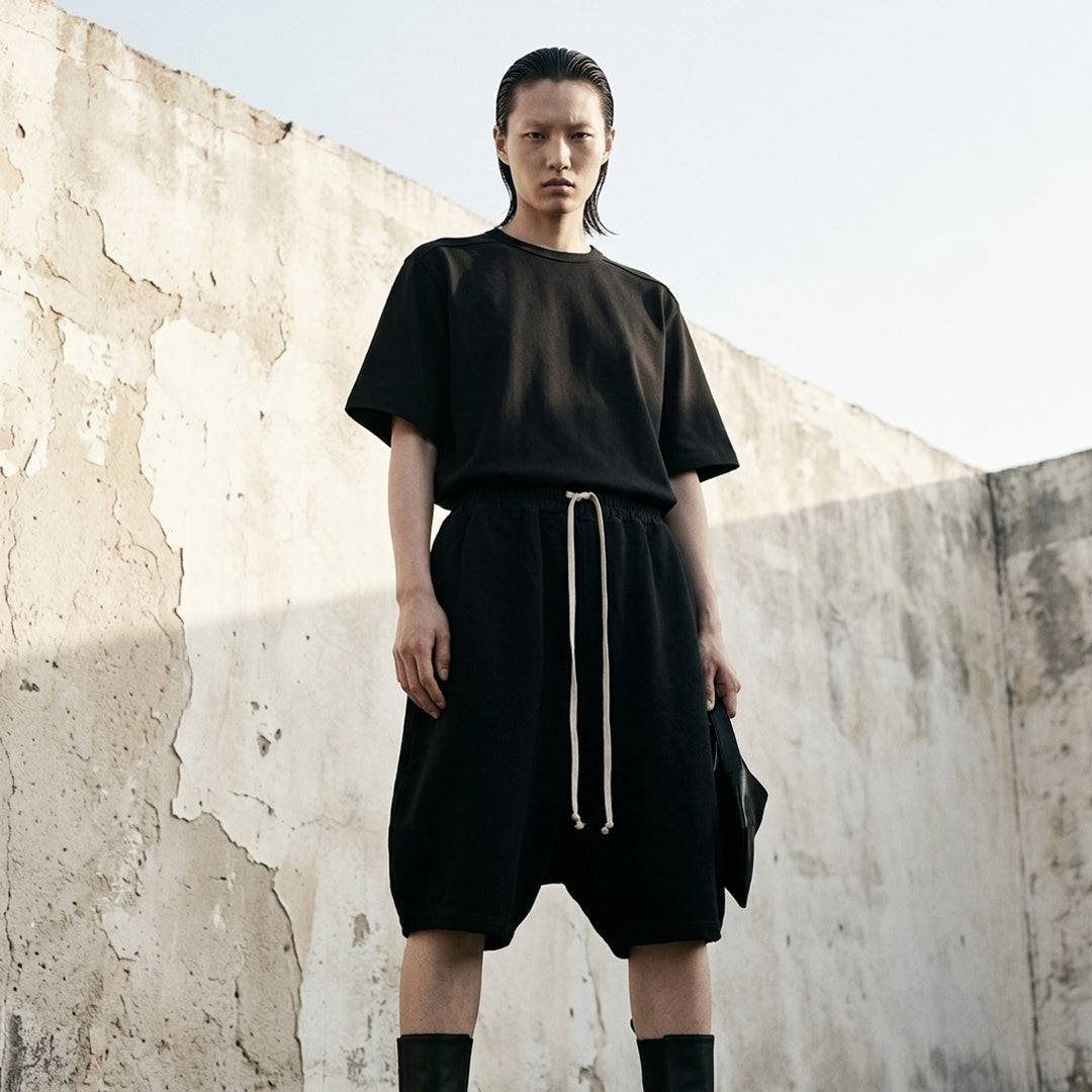 Boxers Double Cotton Jersey Shorts | Rick Owens | Club21 - lifestyle