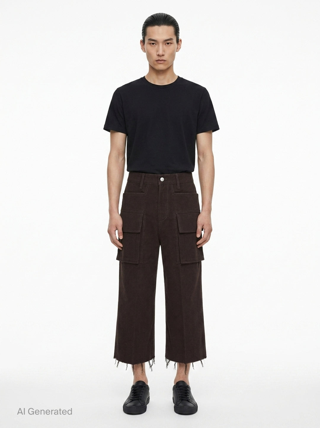 Cargo Bolan Cutoff Pants | Rick Owens | Club21 - front