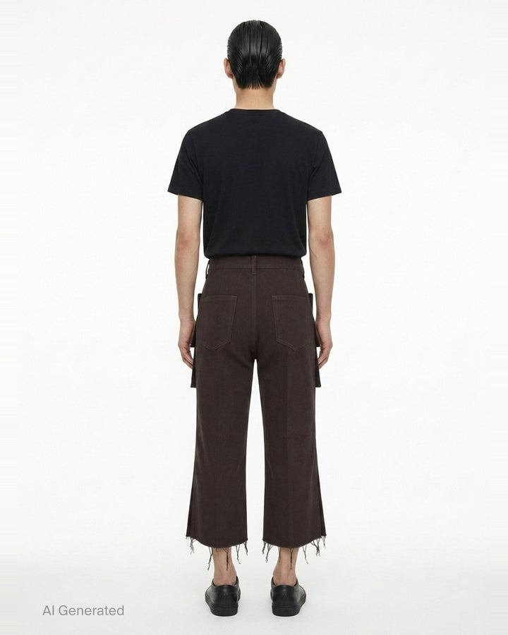 Cargo Bolan Cutoff Pants | Rick Owens | Club21 - back