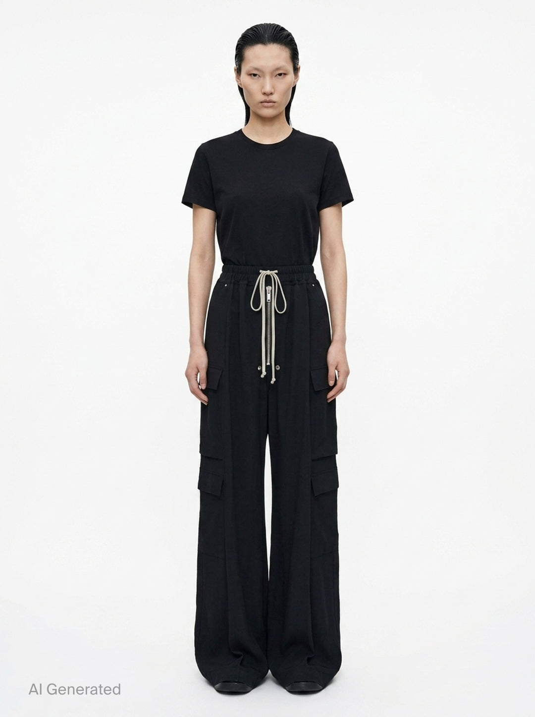 Cargobelas Heavy Cady Pants | Rick Owens | Club21 - front