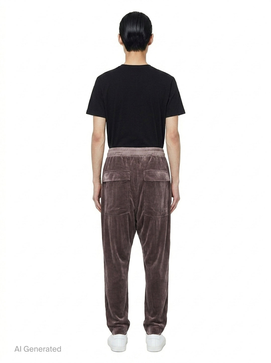 Drawstring Astaires Cropped Pants | Rick Owens | Club21 - back