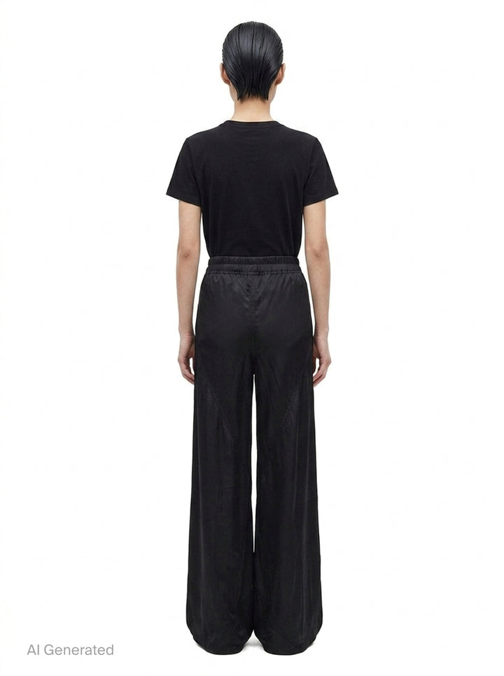 Drawstring Wide-Leg Pants | Rick Owens | Club21 - back