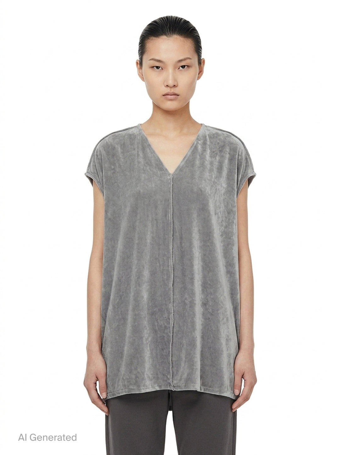 Floating Velvet Top | Rick Owens | Club21 - front