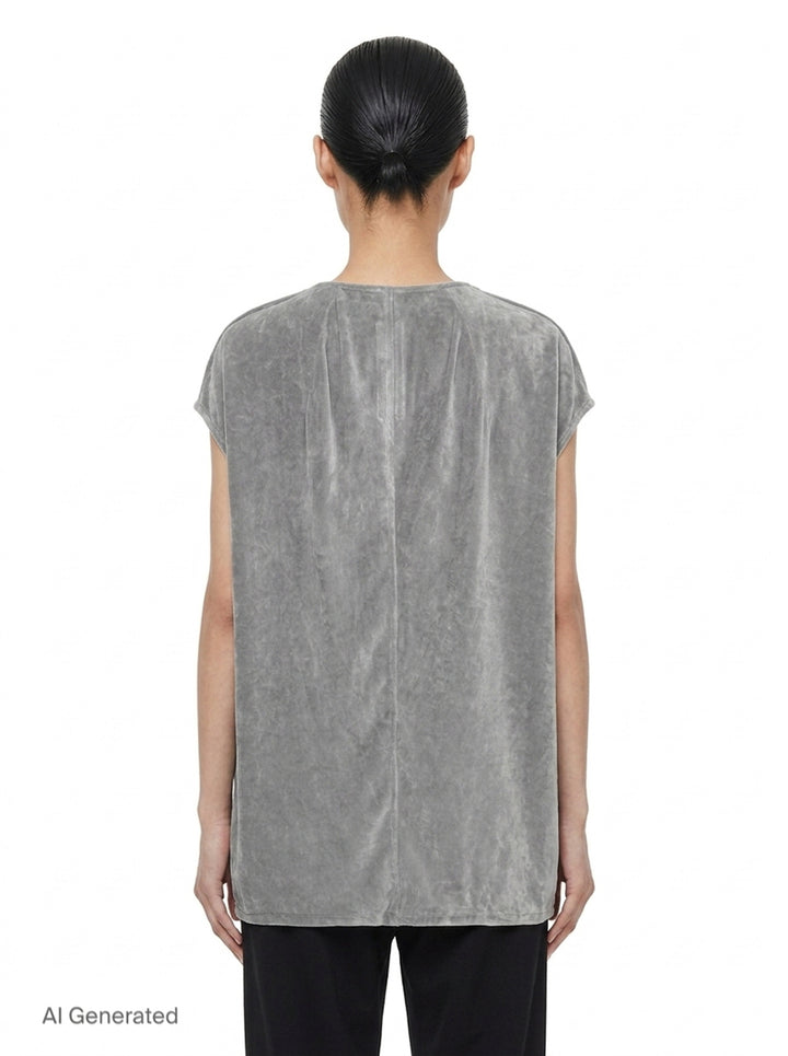 Floating Velvet Top | Rick Owens | Club21 - back