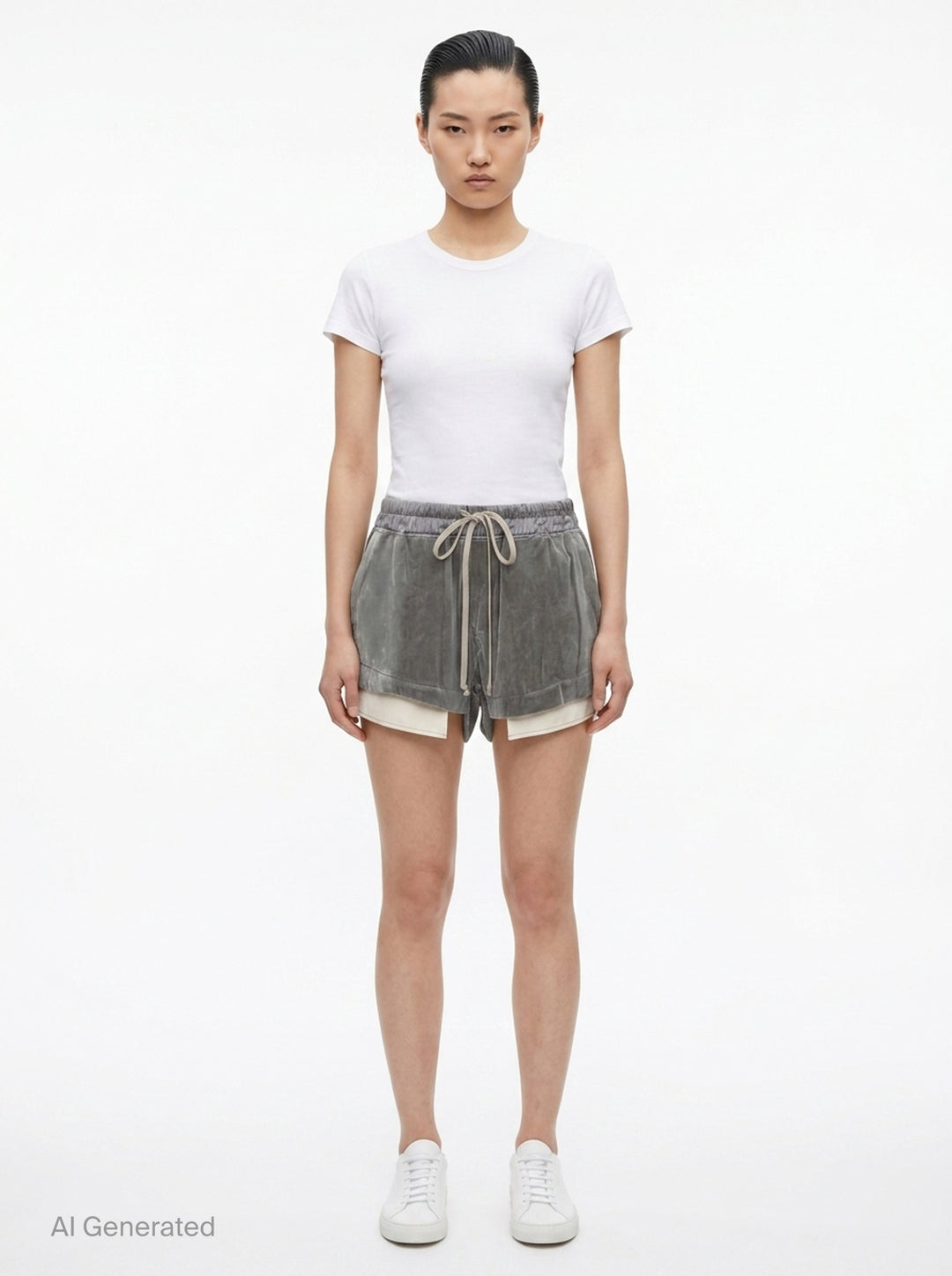Fog Velvet Boxers Shorts | Rick Owens | Club21 - front