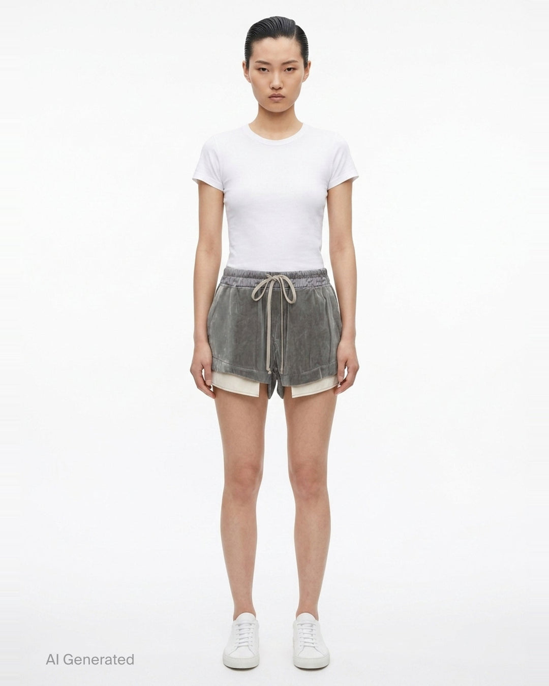 Fog Velvet Boxers Shorts | Rick Owens | Club21 - front