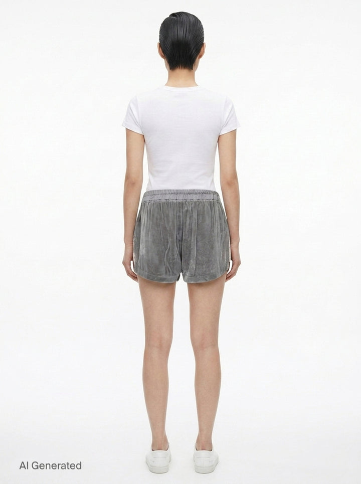 Fog Velvet Boxers Shorts | Rick Owens | Club21 - back