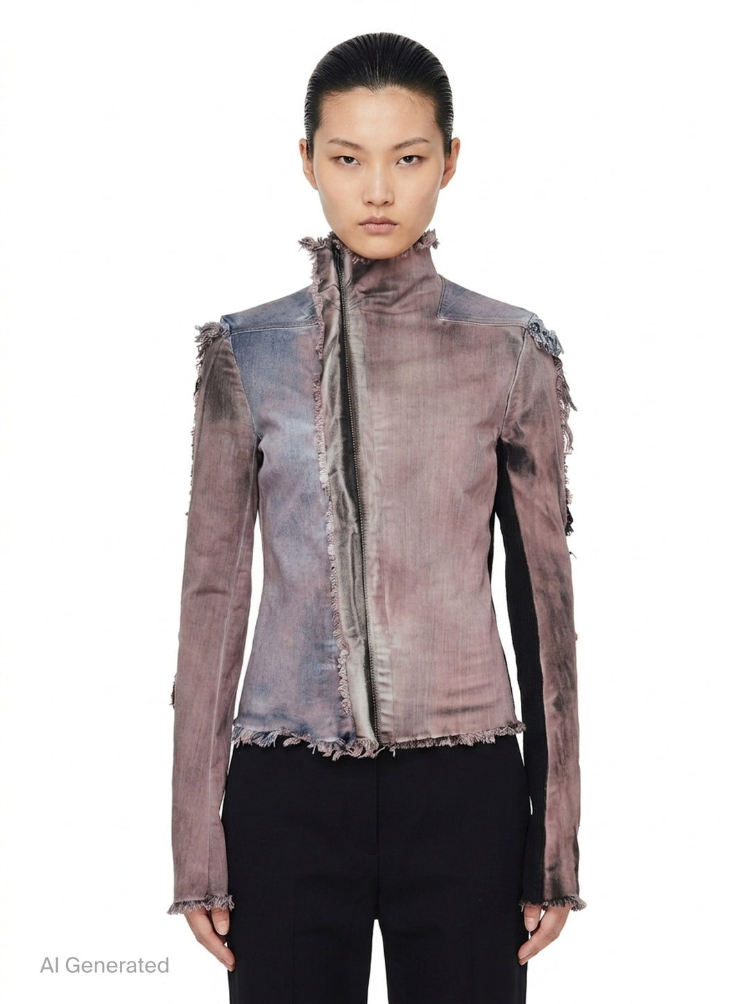 Gary Wash Stretch Denim Jacket | Rick Owens | Club21 - front