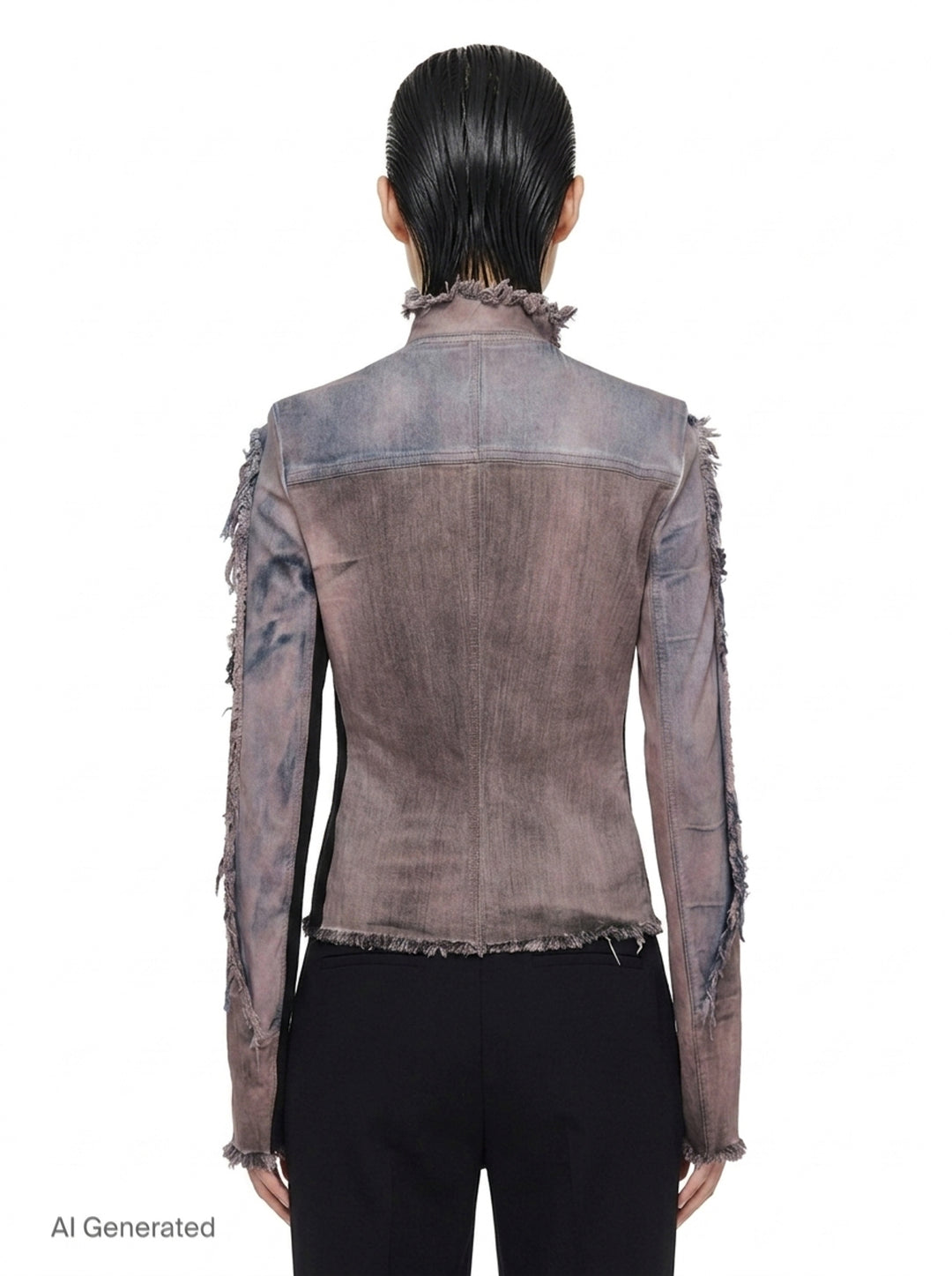 Gary Wash Stretch Denim Jacket | Rick Owens | Club21 - back