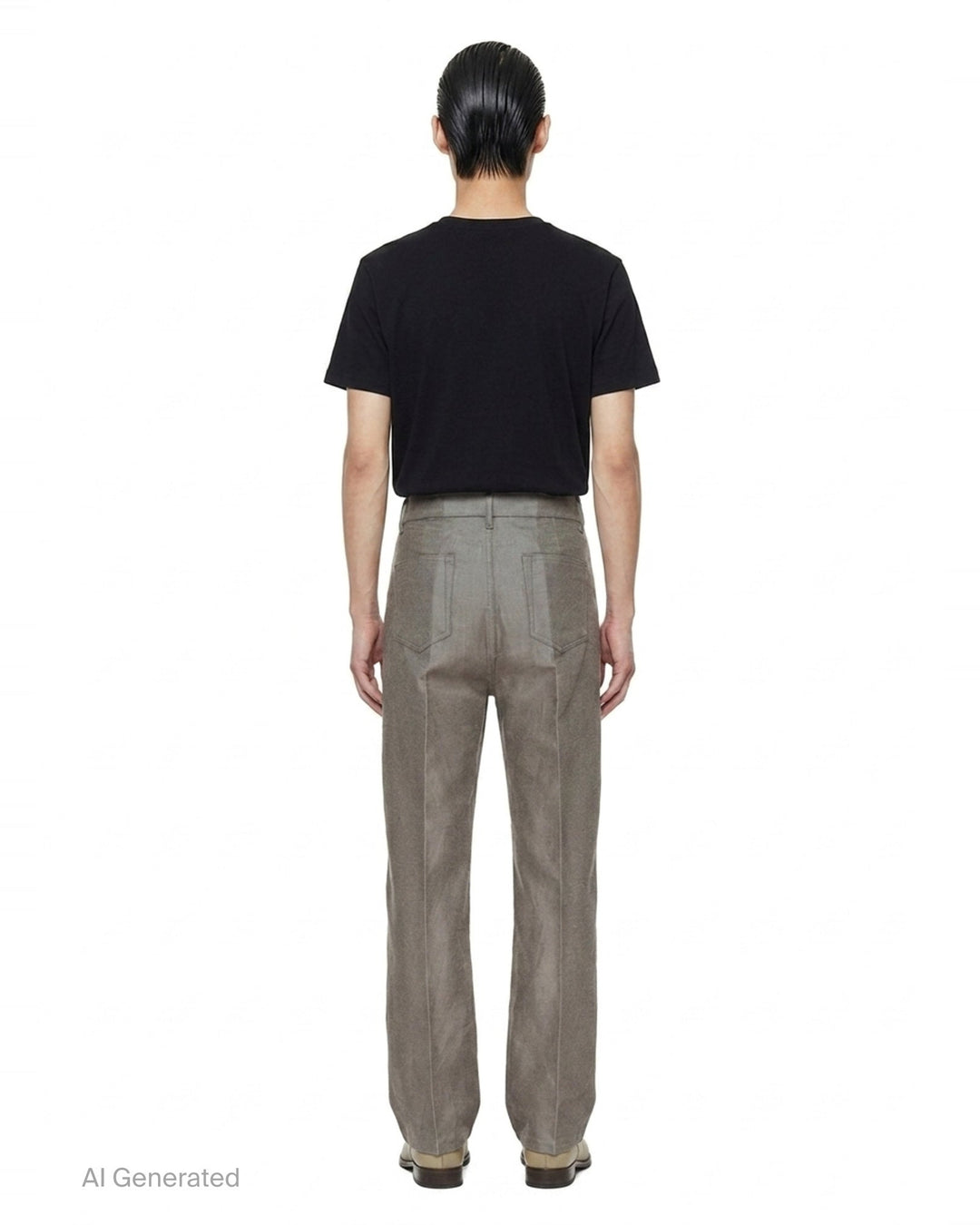 Geth Ramie Moleskin Jeans | Rick Owens | Club21 - back