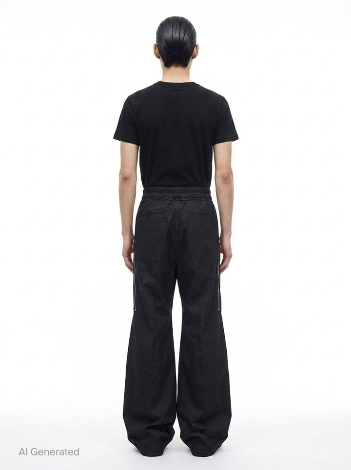 Haizer Belas Heavy Poplin Pants | Rick Owens | Club21 - back