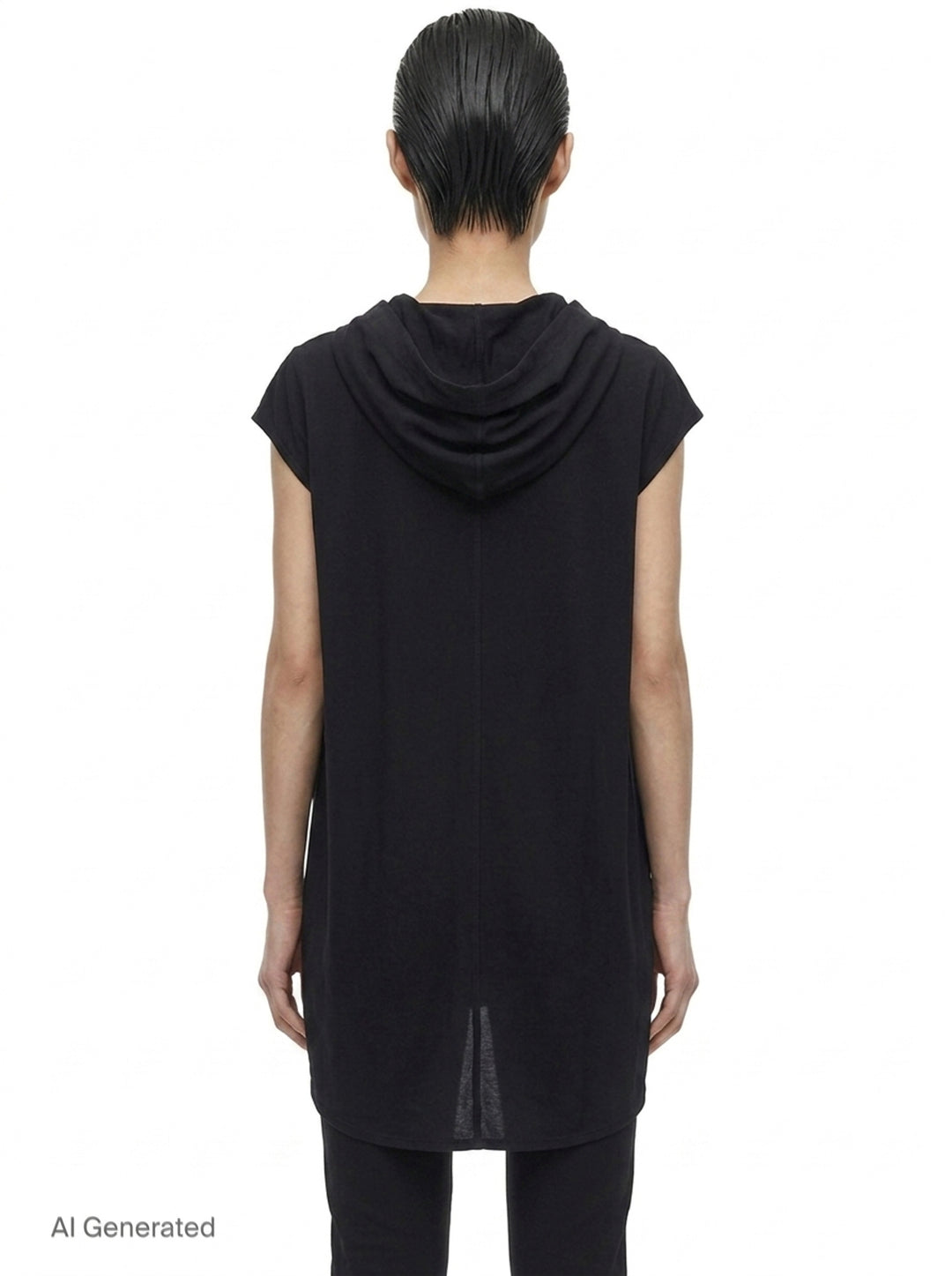 Heavy Cady Hoodie Dress | Rick Owens | Club21 - back