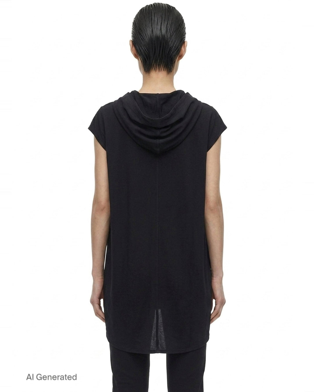 Heavy Cady Hoodie Dress | Rick Owens | Club21 - back