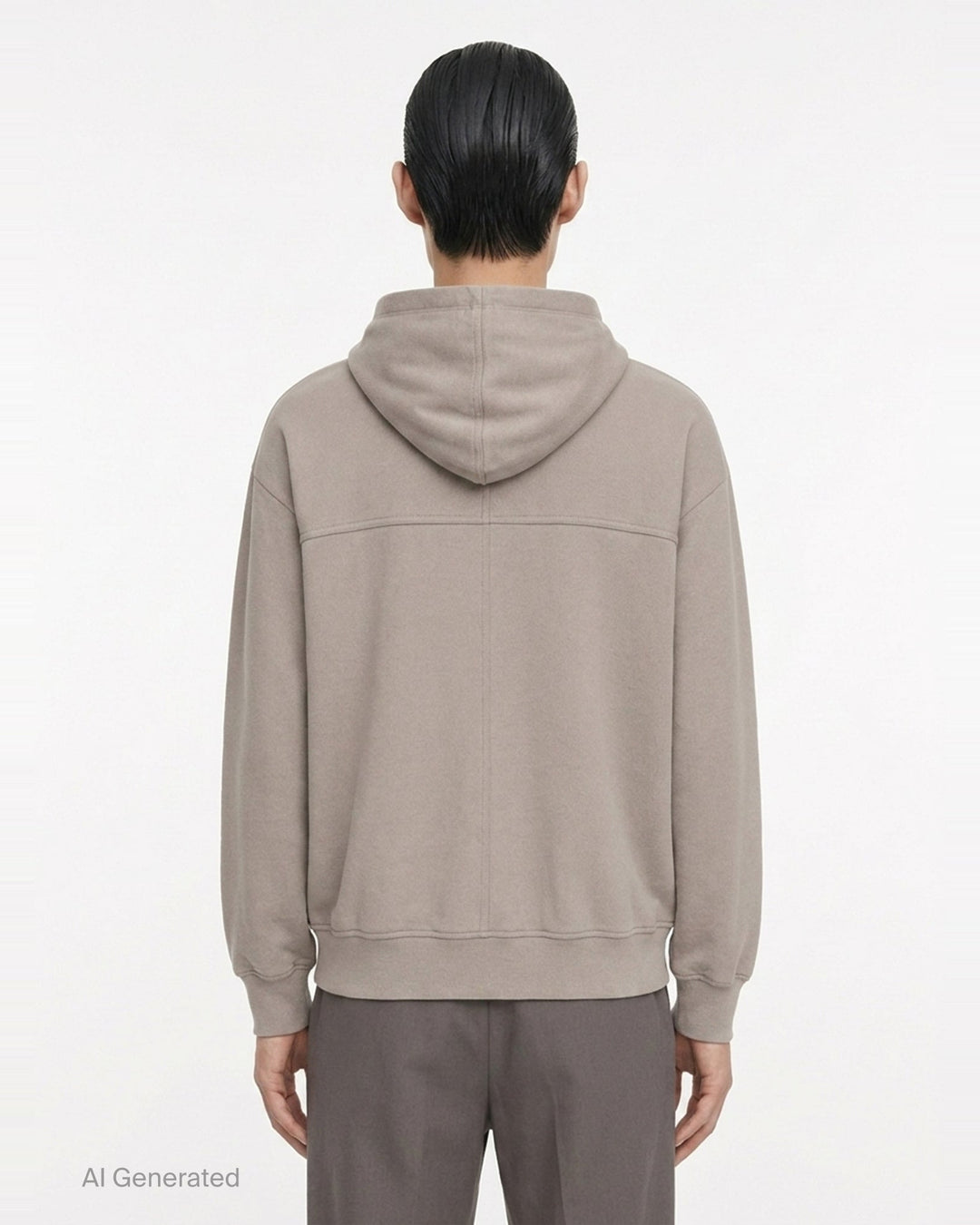 Heavy Jersey Zip Hoodie | Rick Owens | Club21 - back
