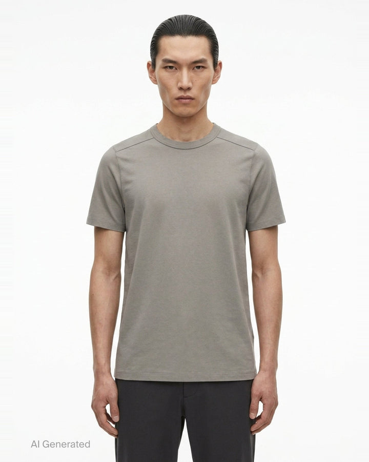 Level Classic Cotton Jersey Tee | Rick Owens | Club21 - front