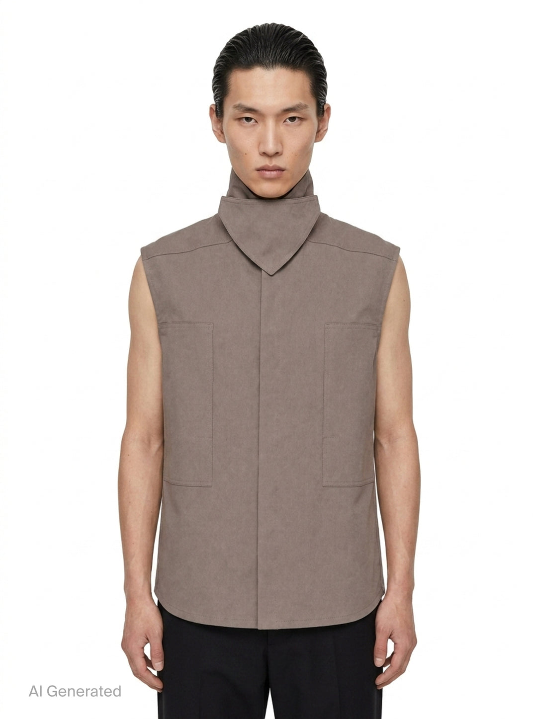 Sleeveless Outershirt Vest | Rick Owens | Club21 - front