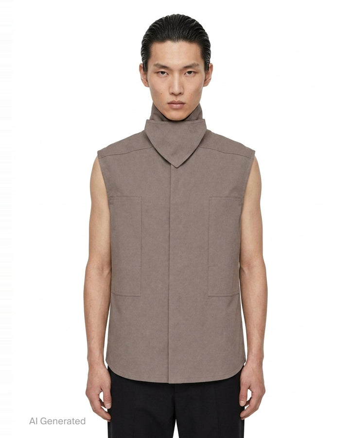 Sleeveless Outershirt Vest | Rick Owens | Club21 - front