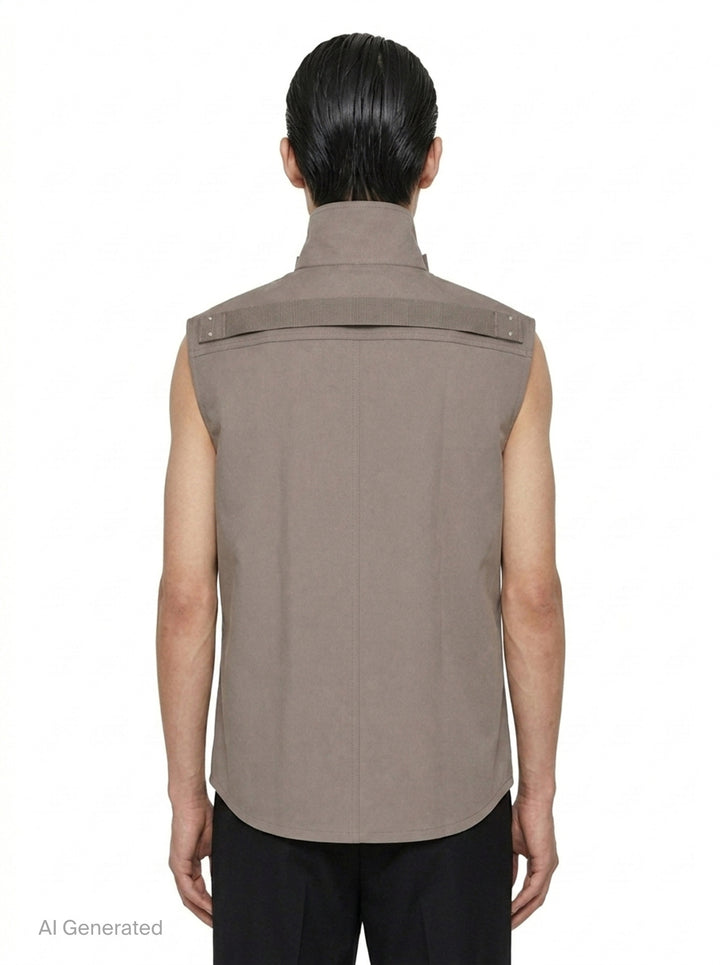 Sleeveless Outershirt Vest | Rick Owens | Club21 - back
