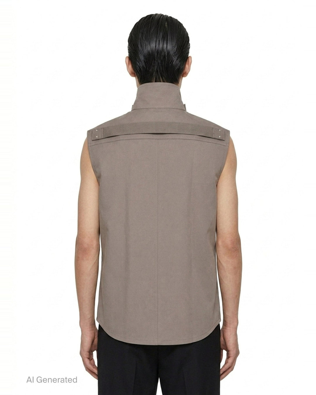 Sleeveless Outershirt Vest | Rick Owens | Club21 - back
