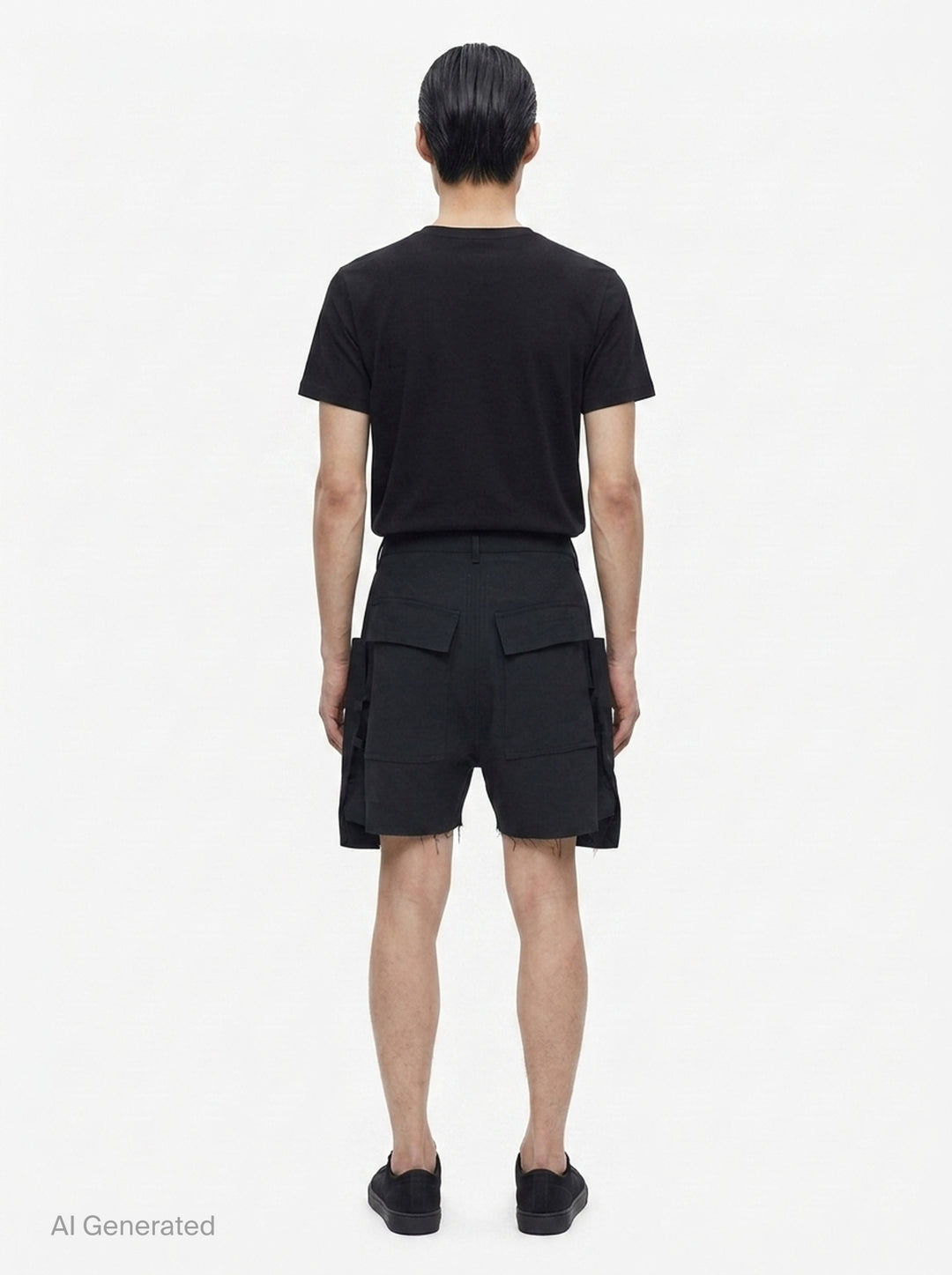 Stefan Cargo Twisted Shorts | Rick Owens | Club21 - back