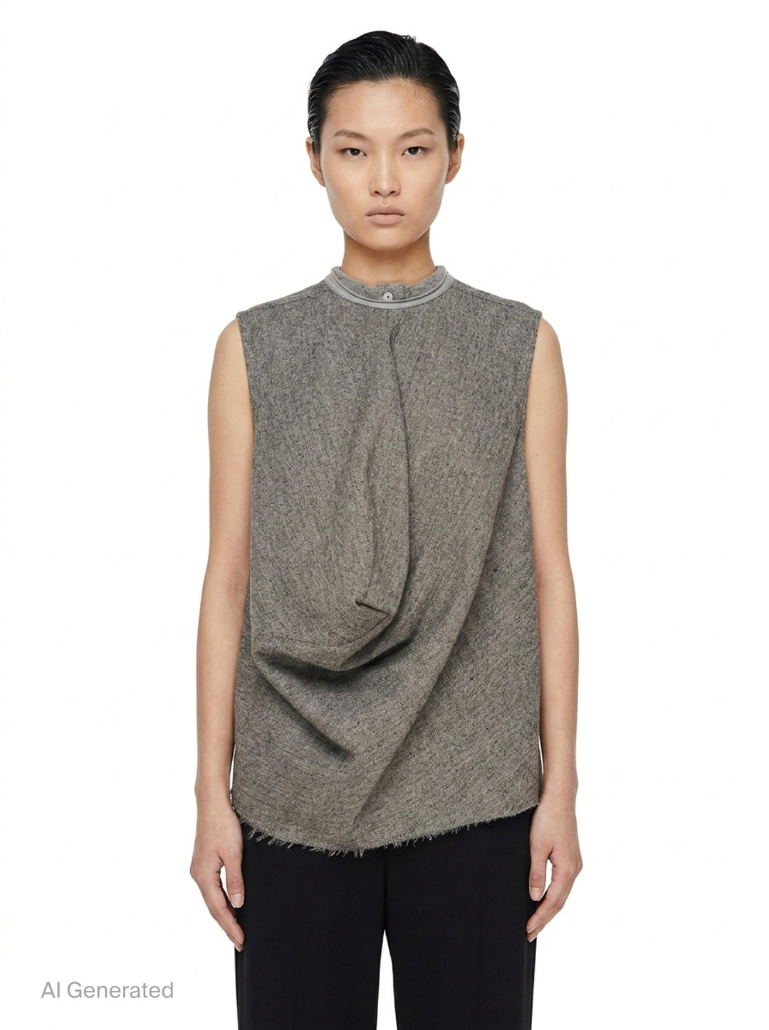 Subhuman Bishu Wool Top | Rick Owens | Club21 - front