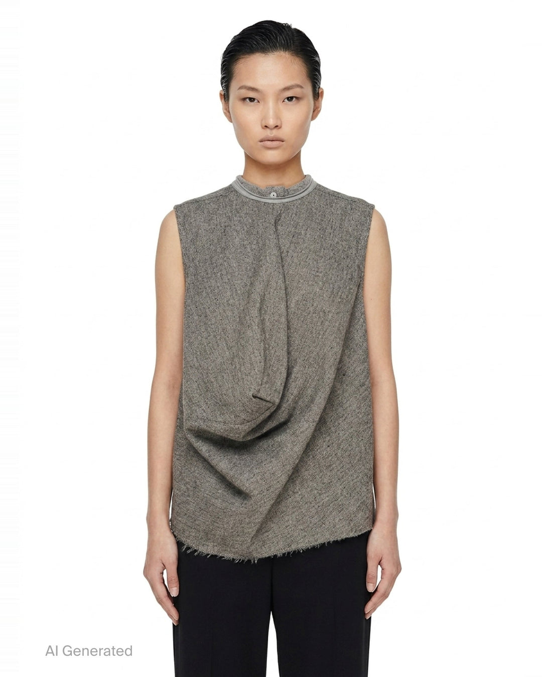 Subhuman Bishu Wool Top | Rick Owens | Club21 - front