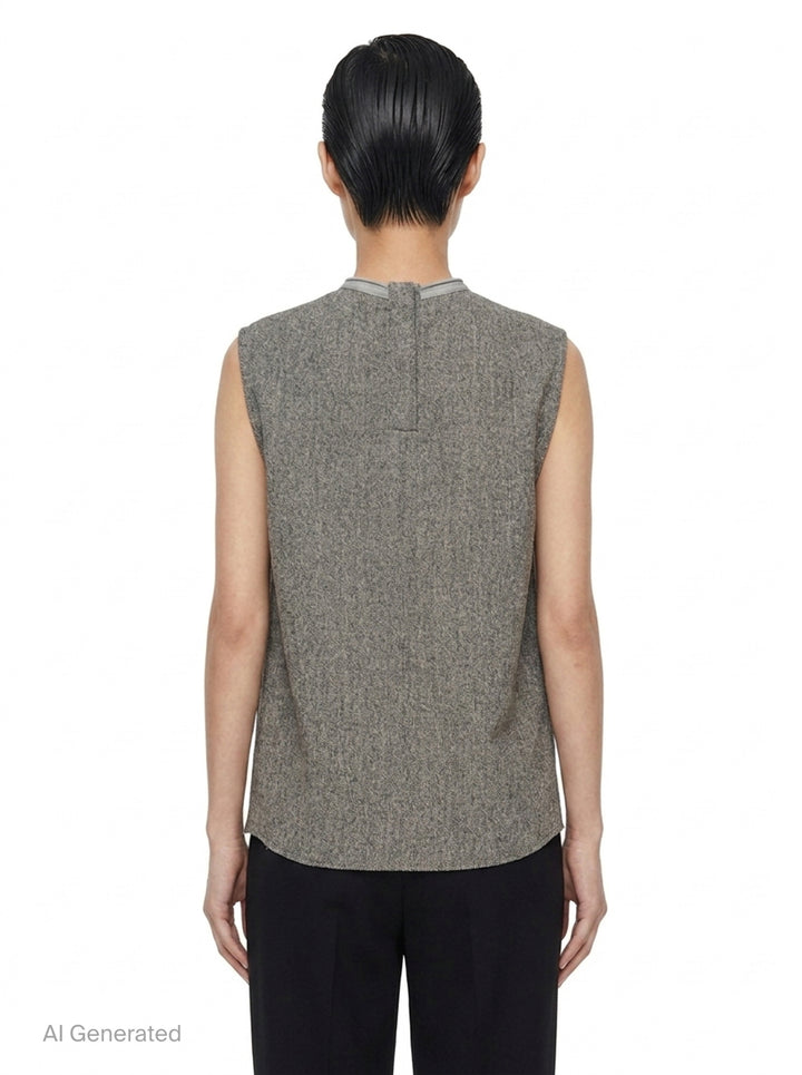 Subhuman Bishu Wool Top | Rick Owens | Club21 - back