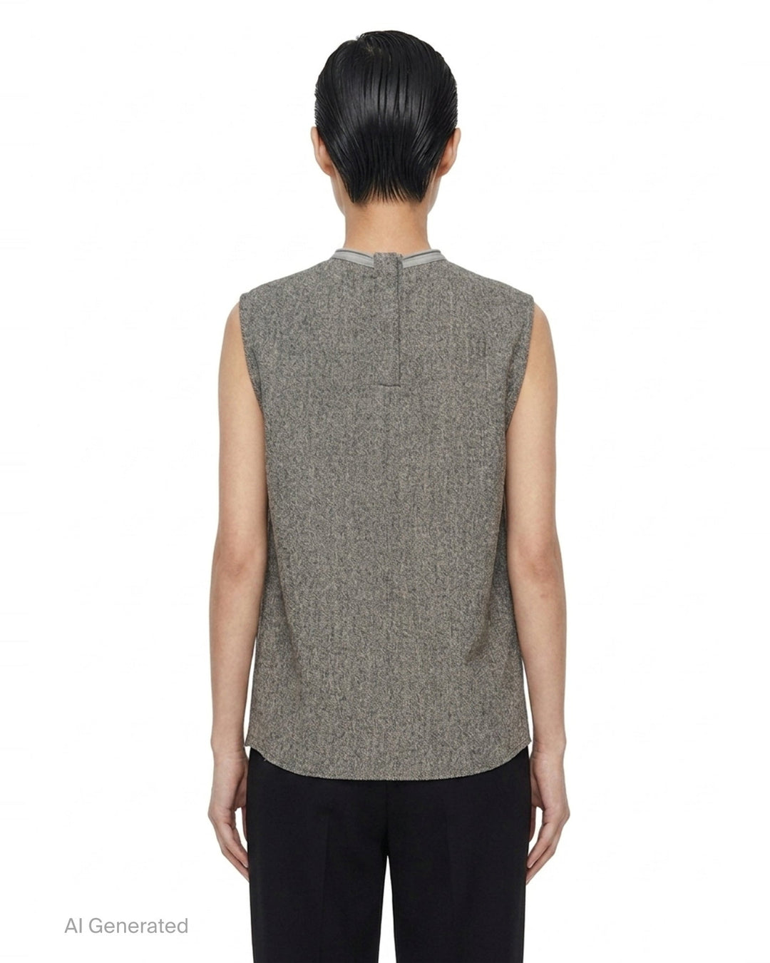 Subhuman Bishu Wool Top | Rick Owens | Club21 - back