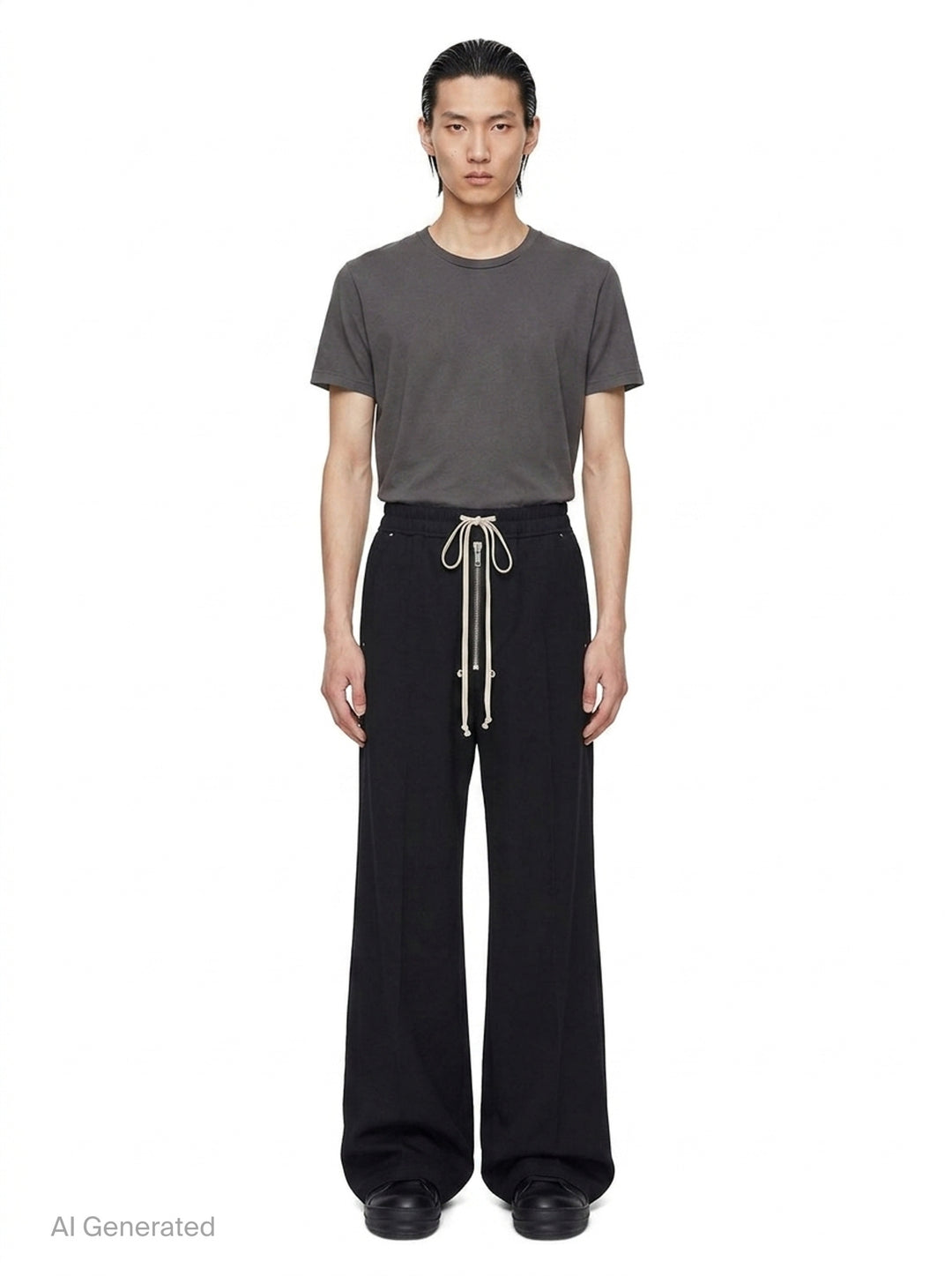 Wide Bela Wool Pants | Rick Owens | Club21 - front