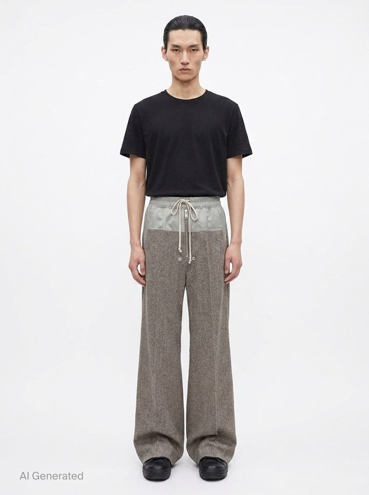 Wide Bela Wool Pants | Rick Owens | Club21 - front