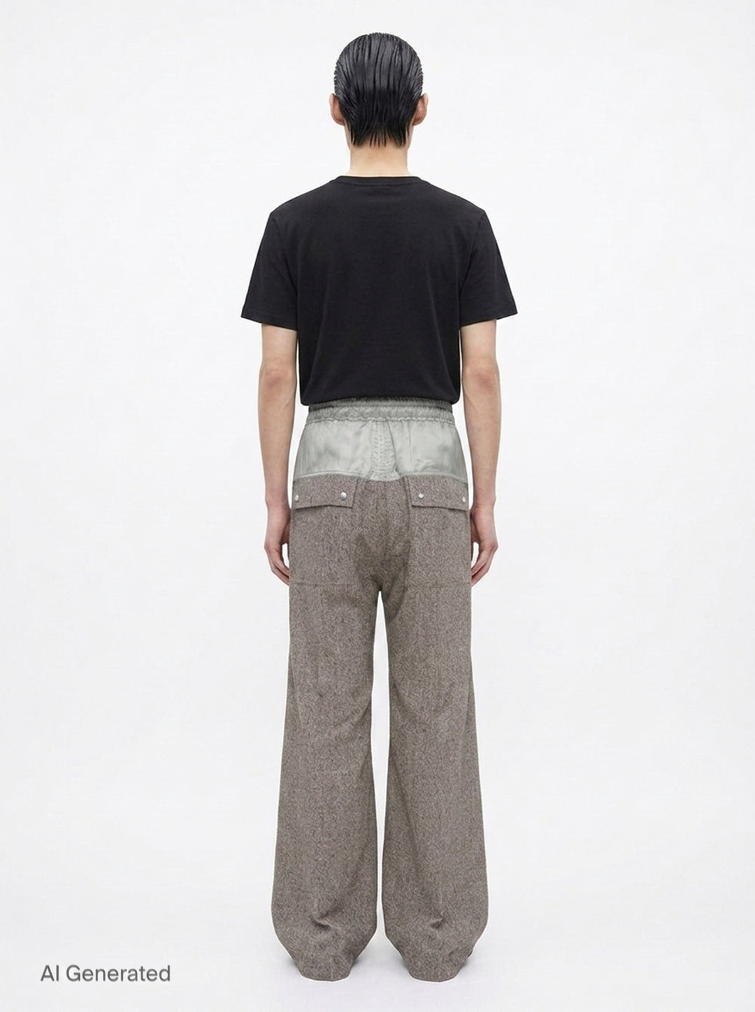 Wide Bela Wool Pants | Rick Owens | Club21 - back