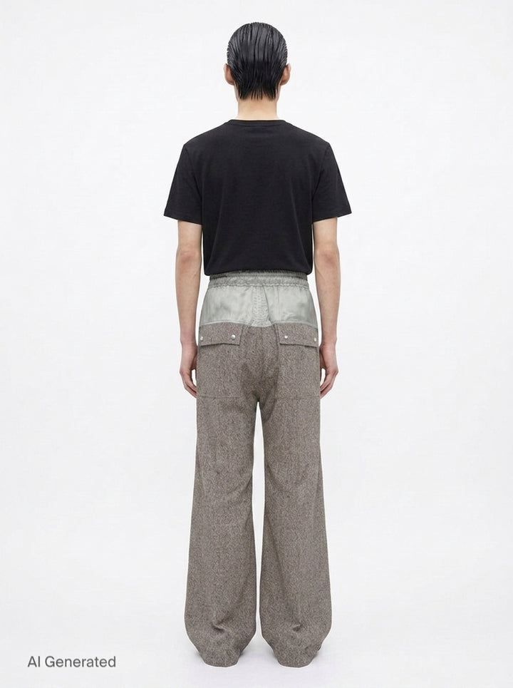 Wide Bela Wool Pants | Rick Owens | Club21 - back