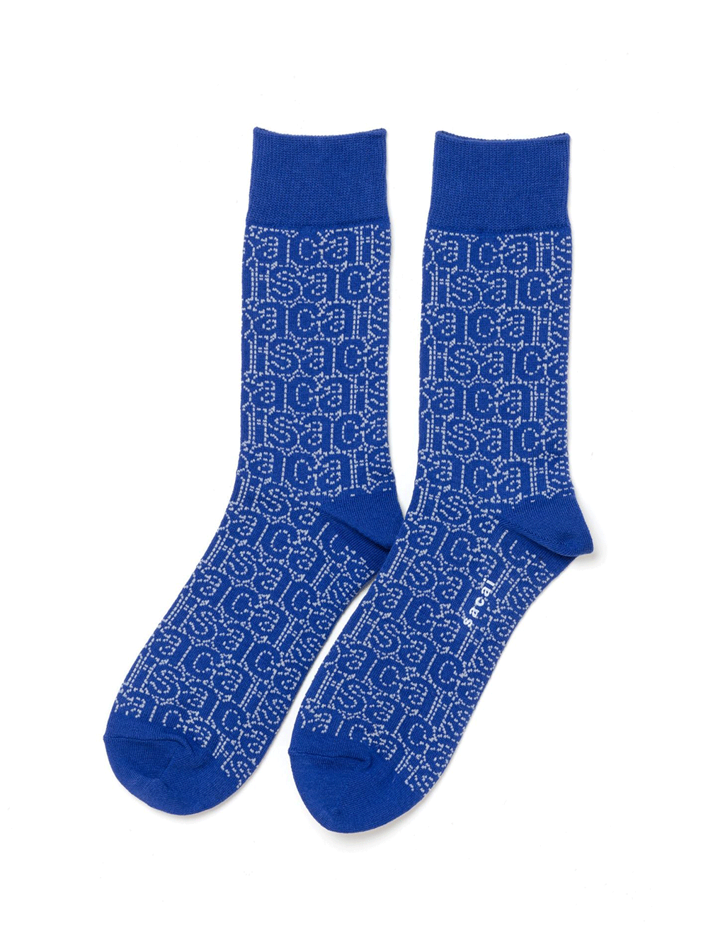 sacai-2023-Holiday-Sacai-Logo-Socks-Blue-1