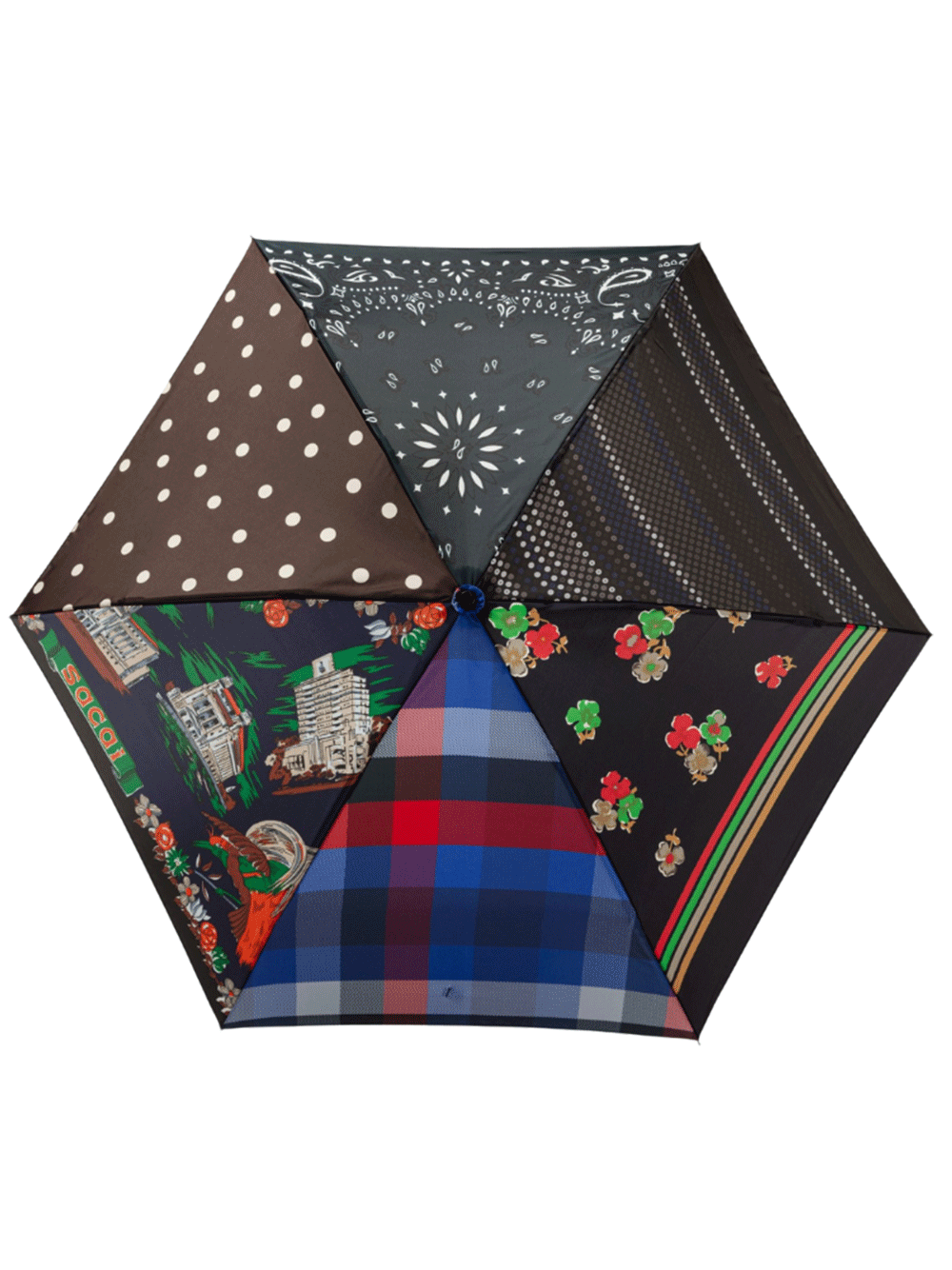 sacai-2023-Holiday-Zantan-Umbrella-Navy-1