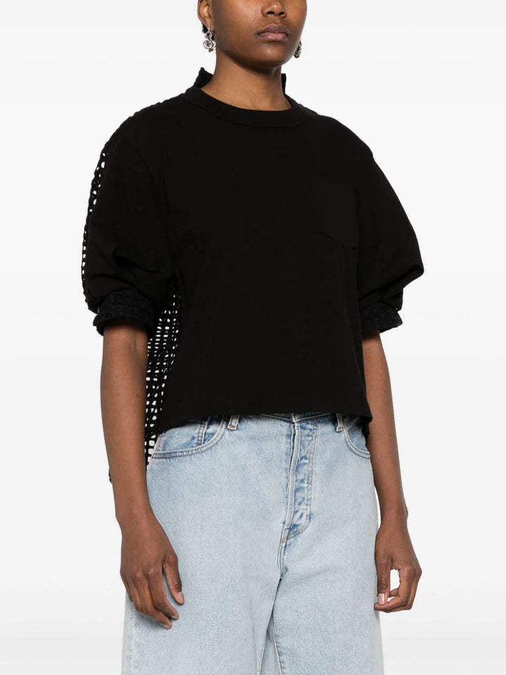 sacai-Embroidery-Lace-x-Cotton-Jersey-Tee-Black-3