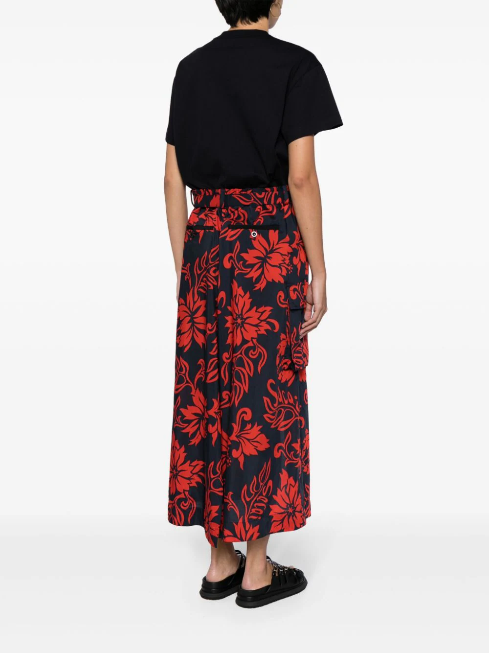 sacai-Floral-Print-Cotton-Jersey-Dress-Red-4