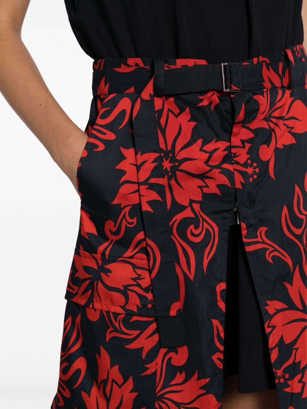 sacai-Floral-Print-Cotton-Jersey-Dress-Red-5