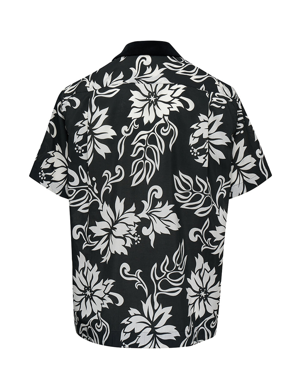 sacai-Floral-Print-Shirt-Large-Print-Black-2