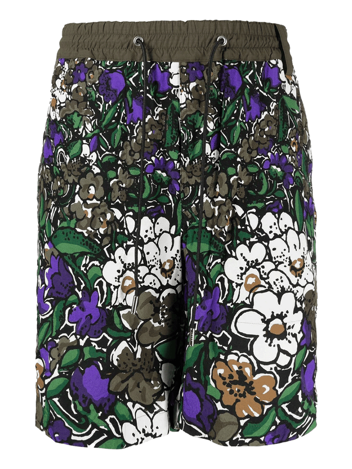 sacai-Floral-Print-Shorts-Purple-1