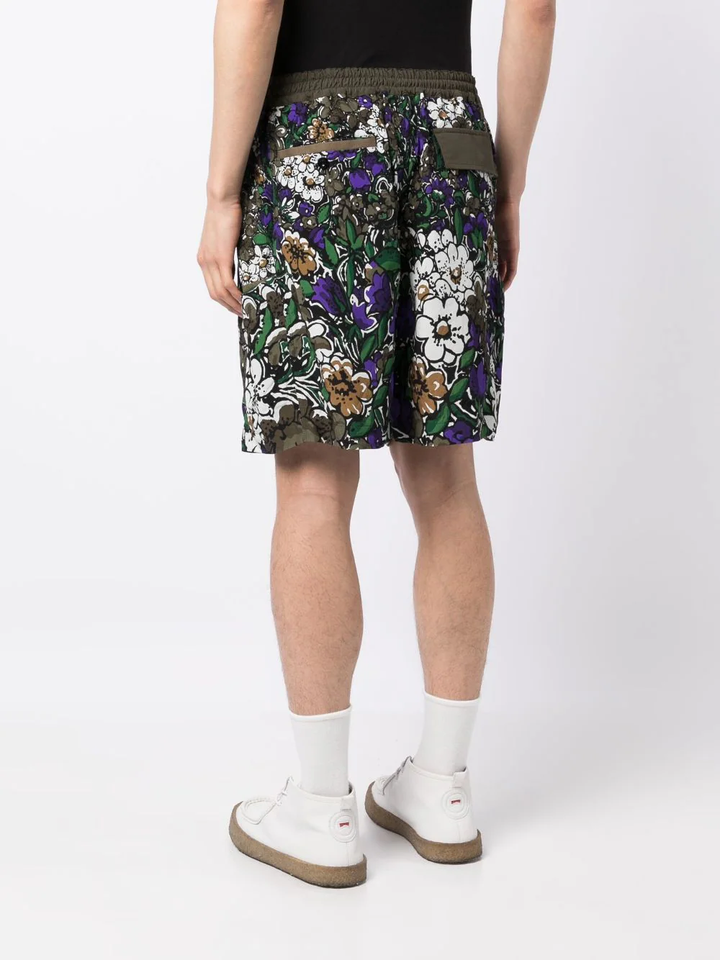 sacai-Floral-Print-Shorts-Purple-4